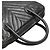 Borsa Chanel Chevron V-Stitch Nero - vista 4