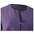 Hugo Boss Jileky Collarless Short Jacket in Purple Polyester - view 2