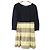 Autre Marque Schwingendes Kleid BLUE LABEL CRESTBRIDGE Blau Marineblau