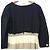 Autre Marque Schwingendes Kleid BLUE LABEL CRESTBRIDGE Blau Marineblau - Ansicht 4