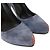 Pumps in suede intrecciato Roger Vivier Blu - vista 4