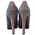 Pumps in suede intrecciato Roger Vivier Blu - vista 5