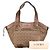 Borsa a mano New Road di Loewe Marrone Beige - vista 12