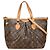 Louis Vuitton Monogram Palermo PM Handtasche Braun