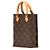 Borsa Petite Sac Plat Monogramma Louis Vuitton Marrone - vista 2