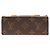 Borsa Petite Sac Plat Monogramma Louis Vuitton Marrone - vista 3