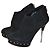 Bottines Luciano Padovan en daim noir