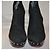 Bottines Luciano Padovan en daim noir - vue 2
