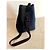 Autre Marque Borsa a spalla in neoprene blu marino con finitura nera Nero Blu navy - vista 2