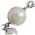Coco Crush Collana di perle vintage Chanel 5CC con cristalli Silver hardware - vista 7