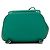 Zaino Chanel Matelassé Coco Mark in pelle caviar verde - vista 3