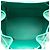 Zaino Chanel Matelassé Coco Mark in pelle caviar verde - vista 4