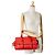 Borsa Intrecciato di Bottega Veneta Rosso - vista 7