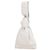Borsa Miniza Twist di Bottega Veneta Bianco - vista 2