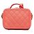 Borsa CHANEL Matelassé Coco Mark CC Rosa - vista 3