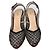 Valentino Garavani Pumps sling back impreziositi con strass Nero