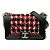 Borsa a spalla piccola Boy di Chanel con catena Nero Rosso