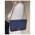 Christian Dior 30 Montaigne Borsa in tessuto e pelle blu navy D'oro - vista 11