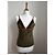 Top con spalline John Galliano Khaki Arancione Cotone - vista 2