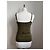 Top con spalline John Galliano Khaki Arancione Cotone - vista 6