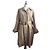 Gabardina Burberry Marrón de Algodón Castaño