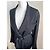 Vestido negro con cinturón Thierry Mugler - vista 13