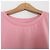 Autre Marque Camiseta Ponte Suave Compacta 23ku Rosa - vista 5