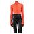 Simon Miller Orange geripptes cropped Cardigan - Größe XS - Ansicht 3