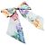 Bow Prada Haarspange mit hellblauem Blumenbogen