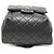Chanel Black Small CC Calfskin Drawstring Flap Backpack - view 3