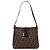 Fendi Braune Zucca Canvas Schultertasche