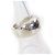 Anello Largo con Logo Inciso SV925 di Chanel Argento - vista 3