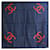 Chanel Red Silk Scarf  - view 2