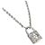 Collana in diamante Pavé Lockit Pandante Louis Vuitton - vista 3