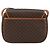 Céline Bolsa de Ombro Celine Macadam em Couro PVC Marrom - vista 2