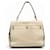 SAC A MAIN YVES SAINT LAURENT MUSE TWO 229680 EN CUIR GRAINE ECRU HAND BAG Écru  - vue 2