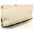 SAC A MAIN YVES SAINT LAURENT MUSE TWO 229680 EN CUIR GRAINE ECRU HAND BAG Écru  - vue 5