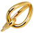 Ring Anello per sciarpa Jumbo Hermès D'oro Metallo