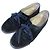 Timeless Scarpe flat in suede con lacci Chanel Coco Mark Nero