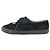 Timeless Scarpe flat in suede con lacci Chanel Coco Mark Nero - vista 2