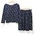 Autre Marque Conjunto Jacquard de Lunares Sally Scott Azul Azul marino - vista 2