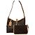 Louis Vuitton Monogram Carryall NM PM M46203 Schultertasche Braun