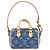 Portachiavi Micro Speedy LV x TM di Louis Vuitton Blu Monogramma - vista 3