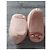 Chaussons Hermès Pif o Galop cachemire rose - vue 3