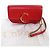 Borsa a Spalla in Pelle Suede Chloé C Logo Rosso - vista 2