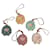 Autre Marque Charm Leather Sheep Multicolor Blue  - view 1