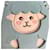 Autre Marque Charm Leather Sheep Multicolor Blue  - view 6