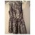 Alexander McQueen Mini Kleid Dunkelgrau Polyester Anthrazitgrau - Ansicht 2