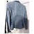 Balmain Blazer in denim doppiopetto con bottoni dorati e monogramma Blu chiaro - vista 3