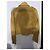 Pierre Balmain Leder Bomberjacke Gelb - Ansicht 3